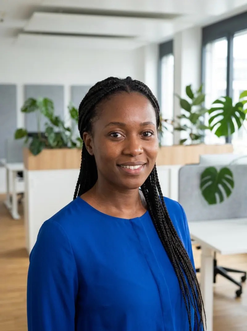 Efua Mensah, QA-Engineer f&uuml;r Testautomatisierung bei der KBG Pro